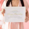 Certyfikat Bride to Be gold