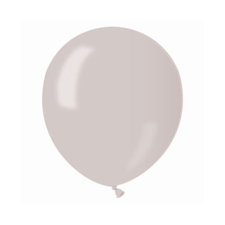 Balon AM50 metal 6" - "srebrny" / 100szt.