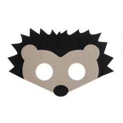 Maska filcowa Jeżyk, 17.5x11.5 cm