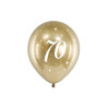 Balony Glossy 30cm, 70, złoty