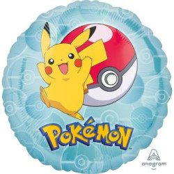 Standard "Pokemon" Balon foliowy  okragly