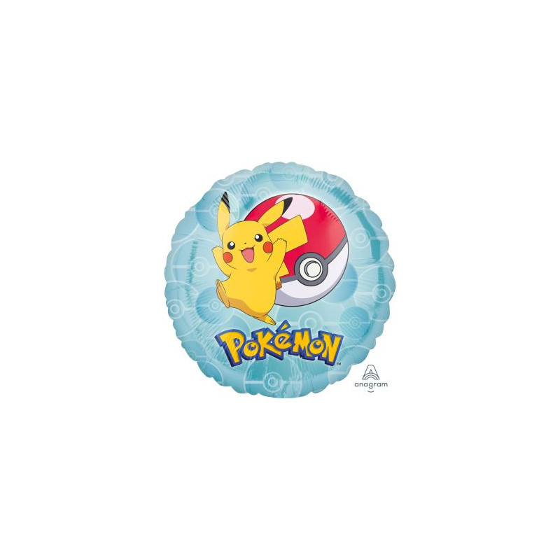 Standard "Pokemon" Balon foliowy  okragly