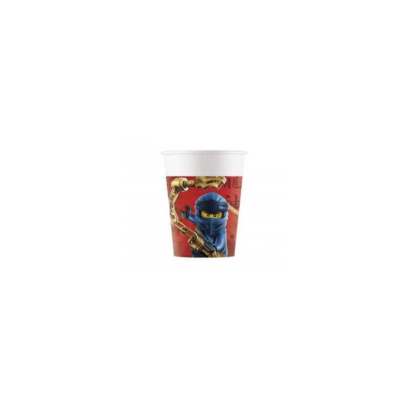 Kubeczki papierowe, Lego Ninjago, 200ml