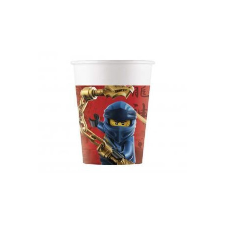 Kubeczki papierowe, Lego Ninjago, 200ml