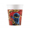 Kubeczki papierowe, Lego Ninjago, 200ml