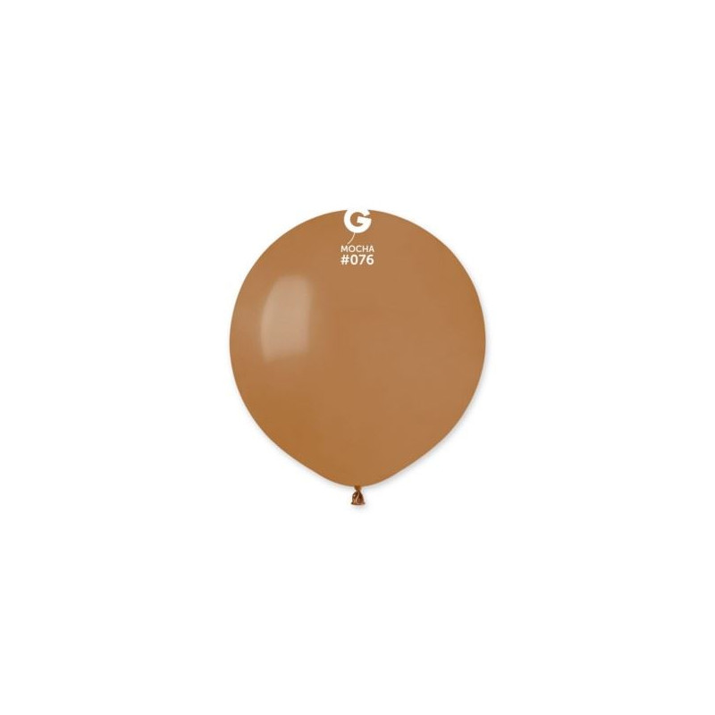 Balony G150 pastelowe, kawowe/ 5 szt