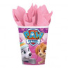 Kubki Pink Paw Patrol  papier 250 ml