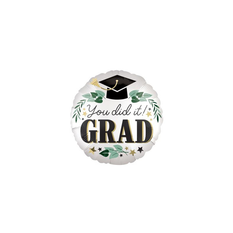 Balon foliowy Gratulacje, You did it! GRAD