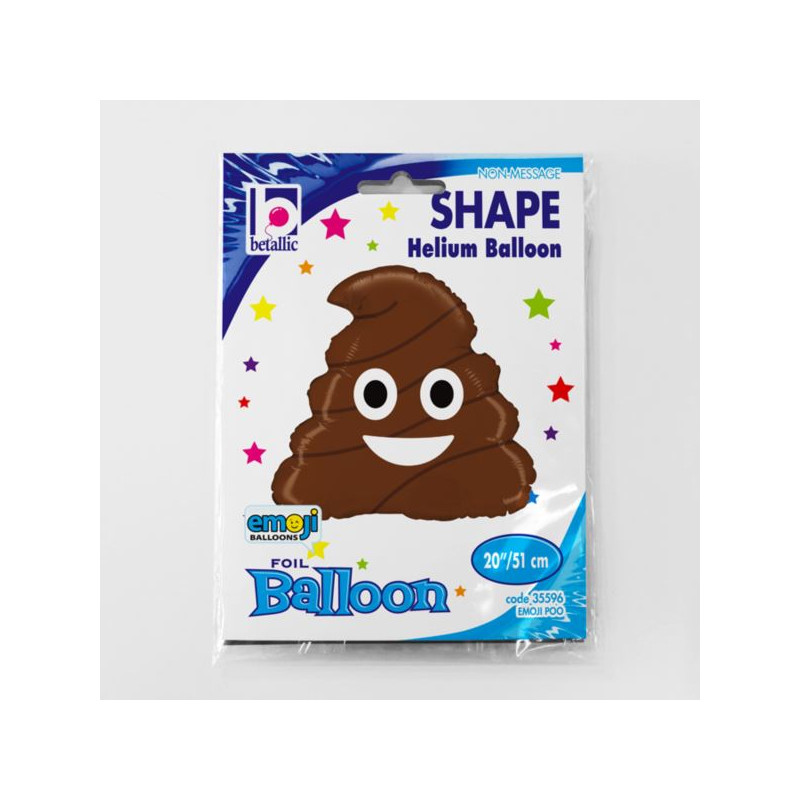 Balon Grabo 20'' Emoji Poo