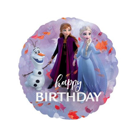 Balon foliowy Frozen Happy Birthday