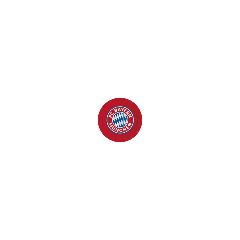 Talerzyki papierowe FC Bayern 23cm/8szt