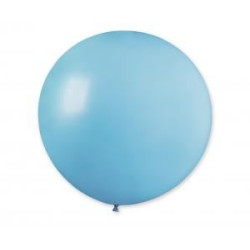 Balon G30 pastel kula 0.80m - niebieska delikatna