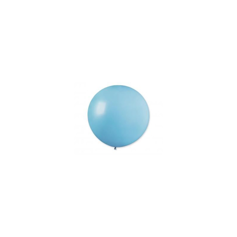 Balon G30 pastel kula 0.80m - niebieska delikatna