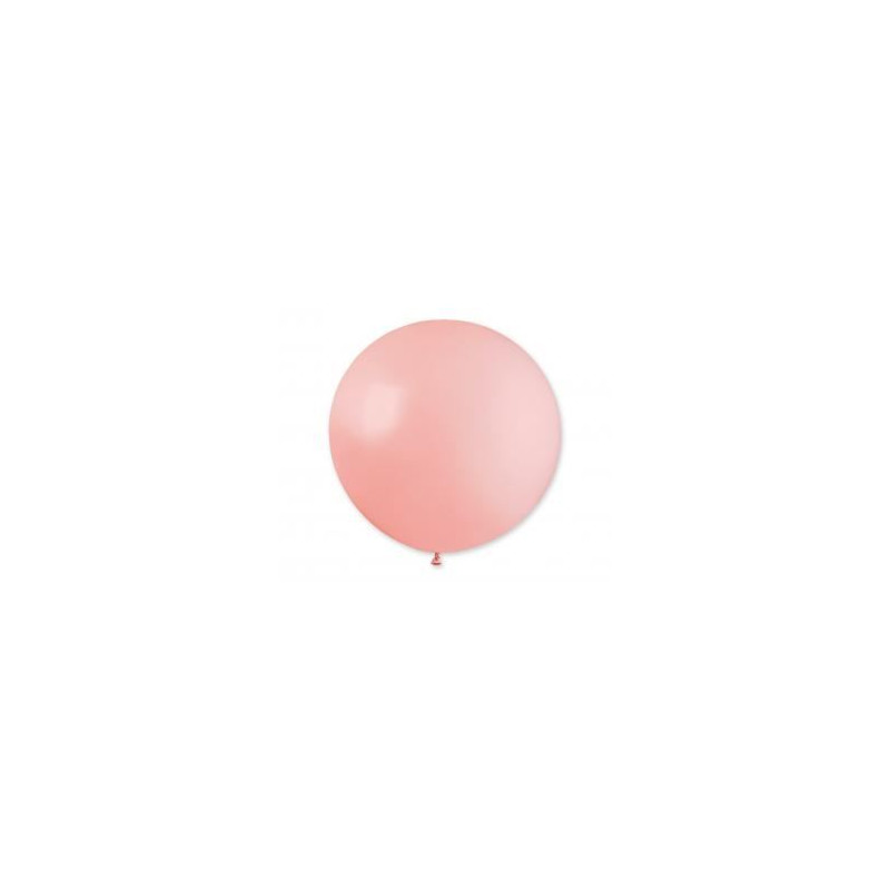 Balon G30 pastel kula 0.80m - różowa delikatna 73