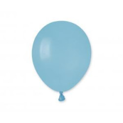 Balony A50 pastel 5" - niebieskie delikatne