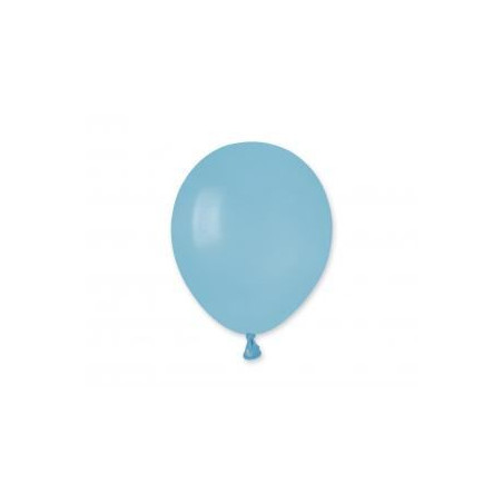 Balony A50 pastel 5" - niebieskie delikatne