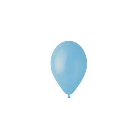 Balon G90 pastel 10"- niebieski delikatny 100 szt.