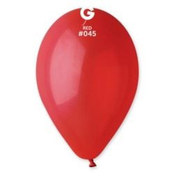 Balon G110 pastel 12" - "czerwony" / 100 szt.