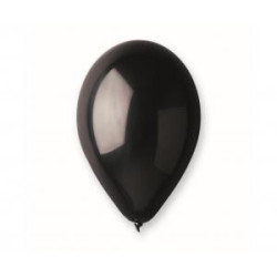 Balony G120 pastel 13" - czarne 14/ 50 szt.
