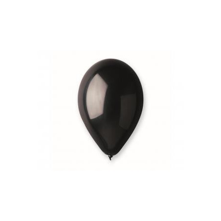 Balony G120 pastel 13" - czarne 14/ 50 szt.