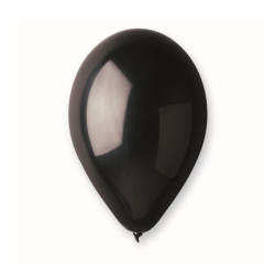 Balon G90  pastel 10" - "czarny" / 100 szt.