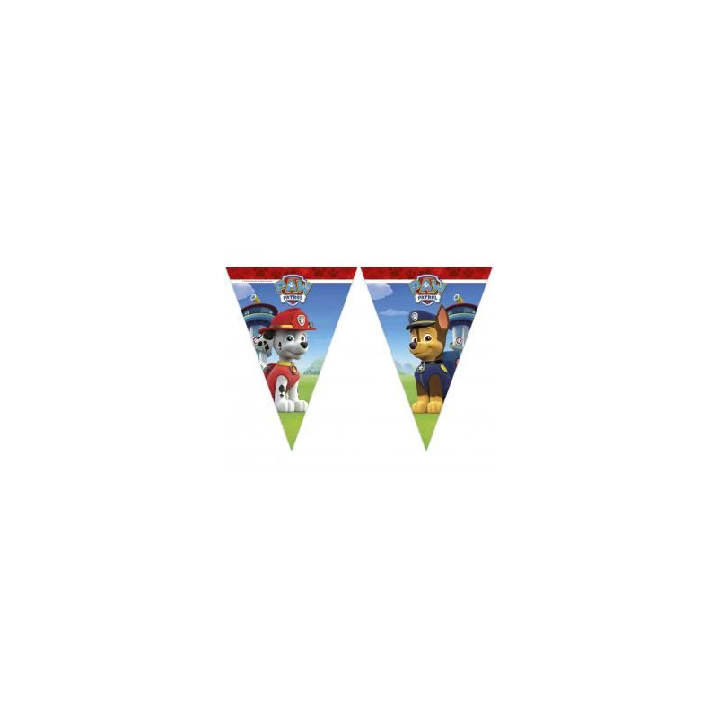 Banner "Paw Patrol - Ready For Action", flagi