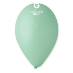 Balon G110 pastel 12" - "Turkusowo-Zie" / 100 szt.