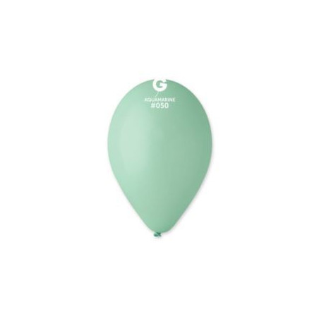 Balon G110 pastel 12" - "Turkusowo-Zie" / 100 szt.