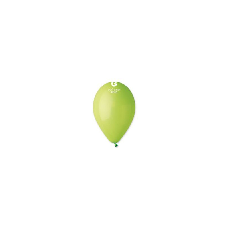 Balon G110 pastel 12" - "pistacjowy" / 100 szt.