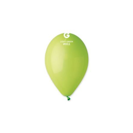 Balon G110 pastel 12" - "pistacjowy" / 100 szt.