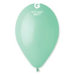 Balon G110 pastel 12" - "Zielone Mięto" / 100 szt.