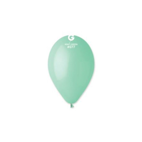 Balon G110 pastel 12" - "Zielone Mięto" / 100 szt.