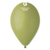 Balon G110 pastel 12" - zielone oliwkowe 98/ 100