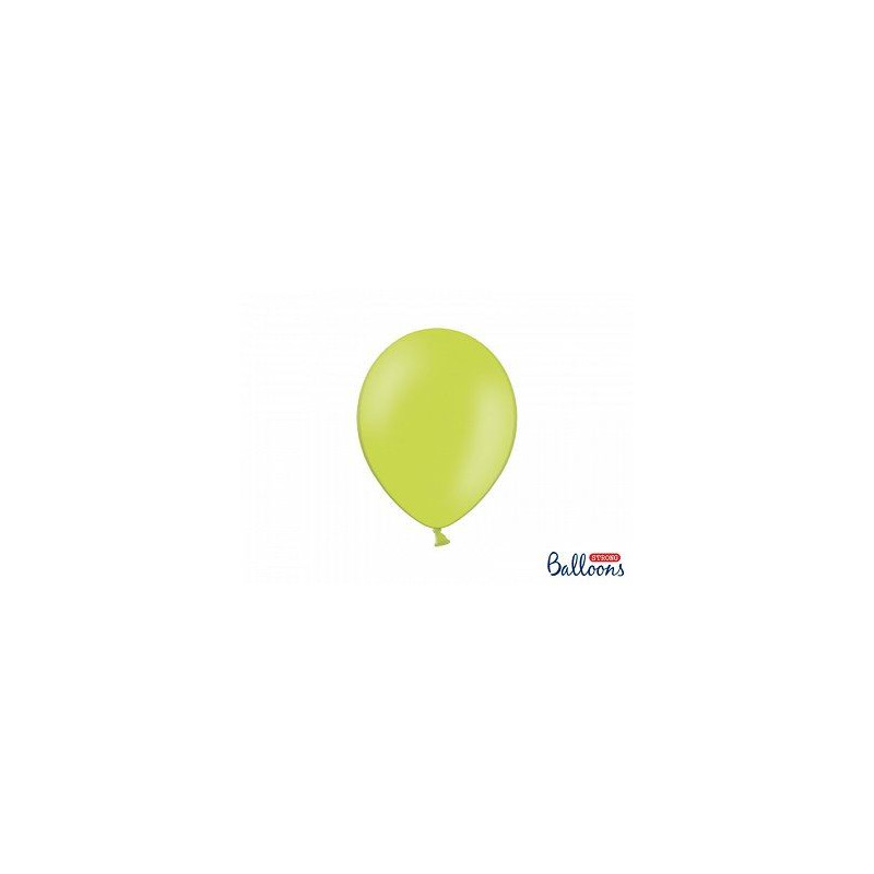 Balon Strong 27 cm, Pastel Lime Green 100 szt.