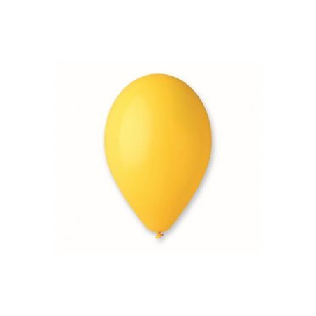 Balon G90  pastel 10" - "żółty ciemny"/100szt