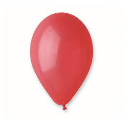 Balon G90  pastel 10"  - "czerwony" / 100 szt.