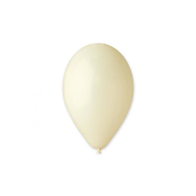 Balon G90  pastel 10" - "kość słoniowa" 100 s
