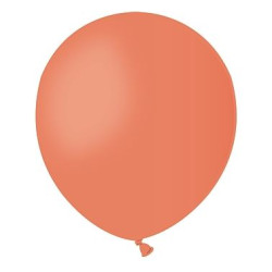 Balon A50 pastel 6" - "pomarańczowy" / 100 szt.