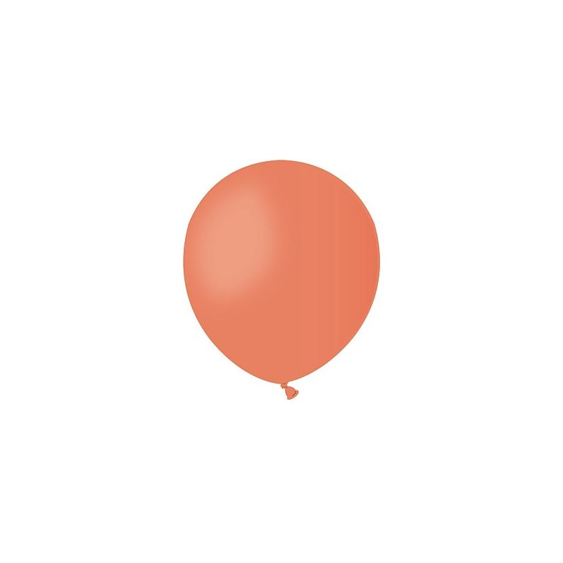 Balon A50 pastel 6" - "pomarańczowy" / 100 szt.
