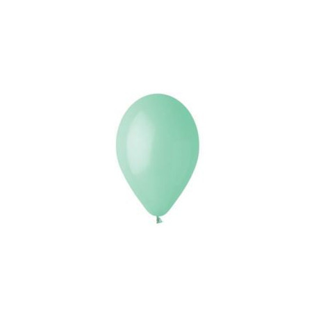 Balon G90 pastel 10", zielony miętowy 100 szt.