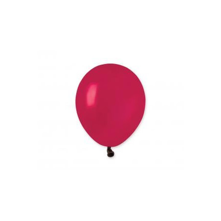 Balony A50 pastel 5" - bordowe 47/ 100 szt.