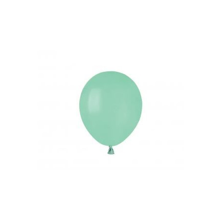 Balony A50 pastel 5" - zielone miętowe 77/ 100 szt