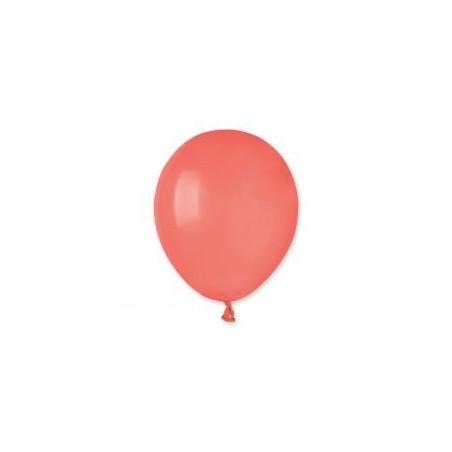 Balony A50 pastel 5" - koralowe 78/ 100 szt.