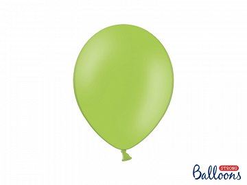 Balony Strong 27 cm, Pastel Bright Green, 100 szt.