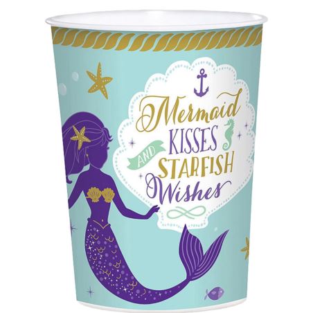 Kubek Mermaid Wishes plastik 473 ml 1szt.