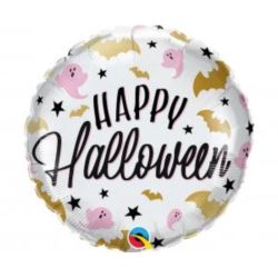 Balon foliowy 18" "Happy Halloween" 45cm