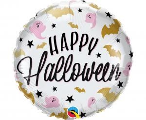 Balon foliowy 18" "Happy Halloween" 45cm