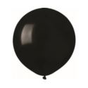 Balony G150 pastel 19" - czarne 14/ 5szt