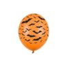 Balony 30cm, Nietoperze, Pastel M. Orange