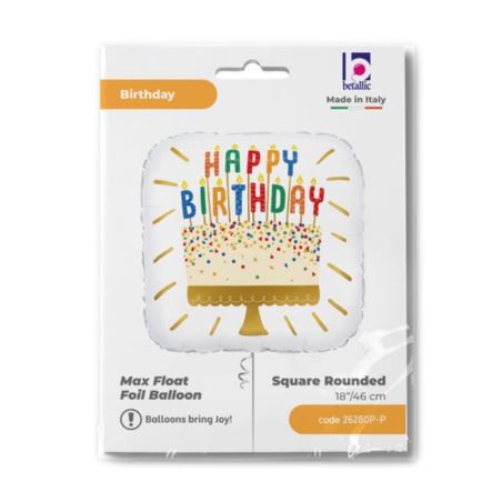 Balon Grabo 18'' Birthday Cake Candles